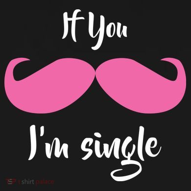 If You Moustache I'm Single Valentine's Day Short Acrylic Beanie