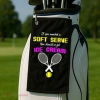 If You Wanted A Soft Server You Should've Got Ice Cream   Golf Towel thumb 2