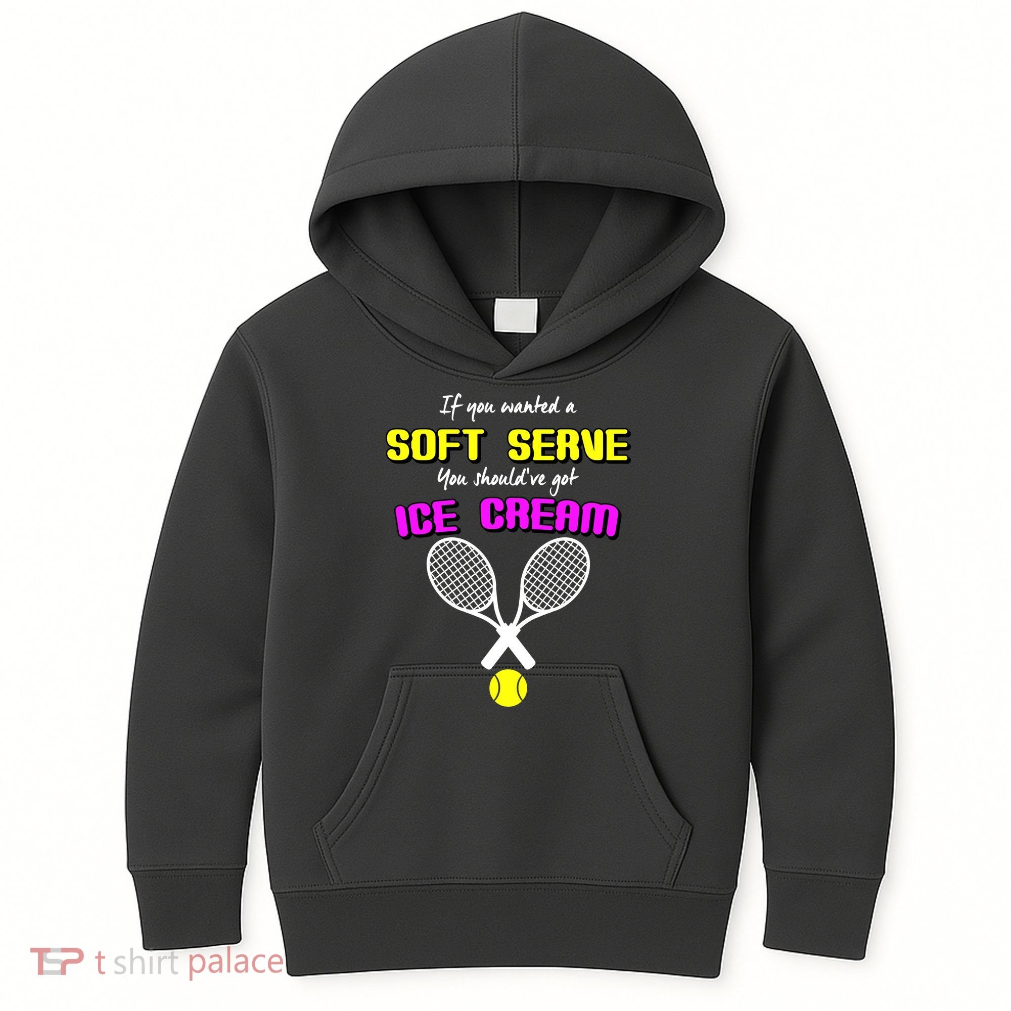 If You Wanted A Soft Server You Should've Got Ice Cream   Kids Hoodie