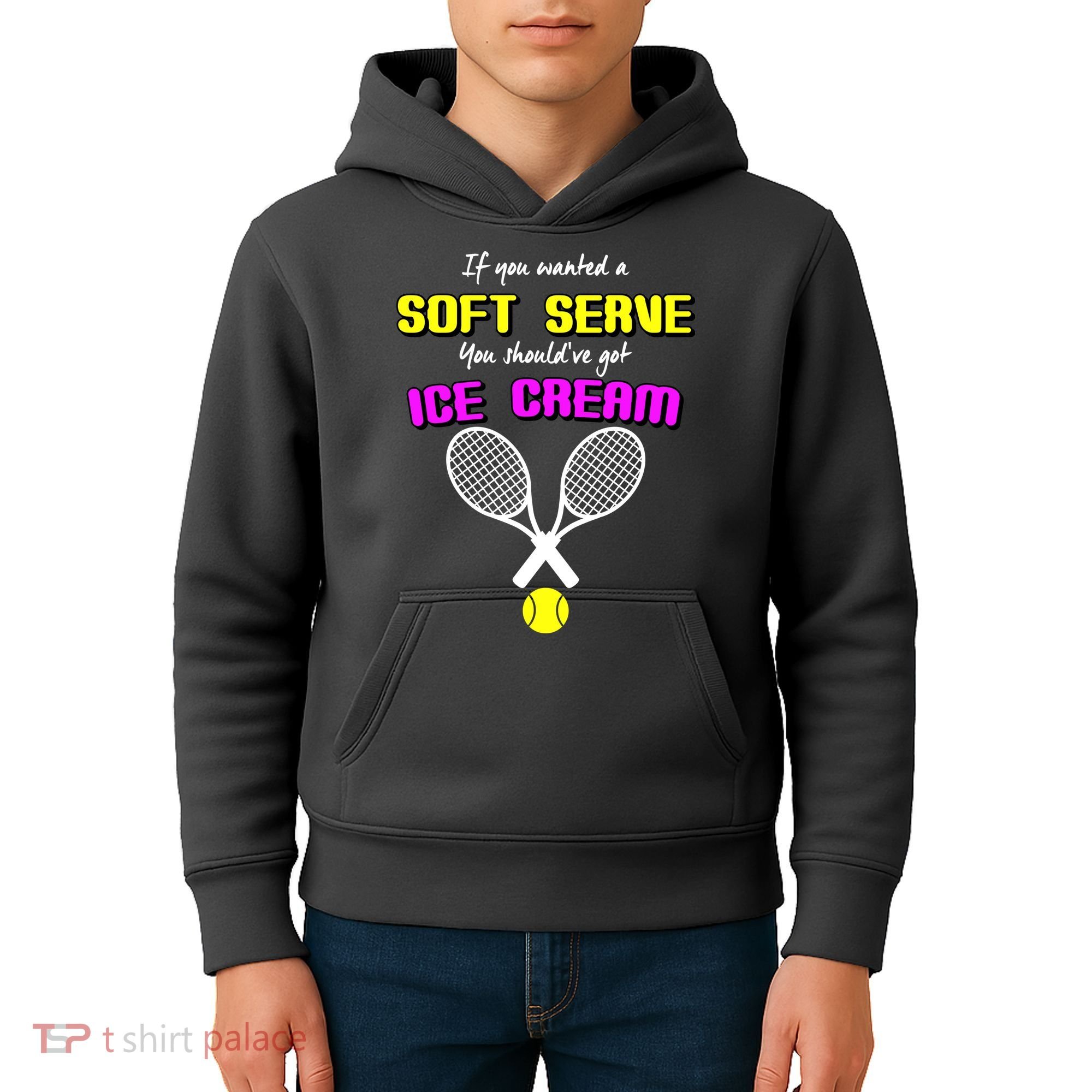 If You Wanted A Soft Server You Should've Got Ice Cream   Kids Hoodie