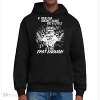 If Your Car Never Scares You t's Not Fast Enough  District V.I.T. Heavyweight Hoodie thumb 0