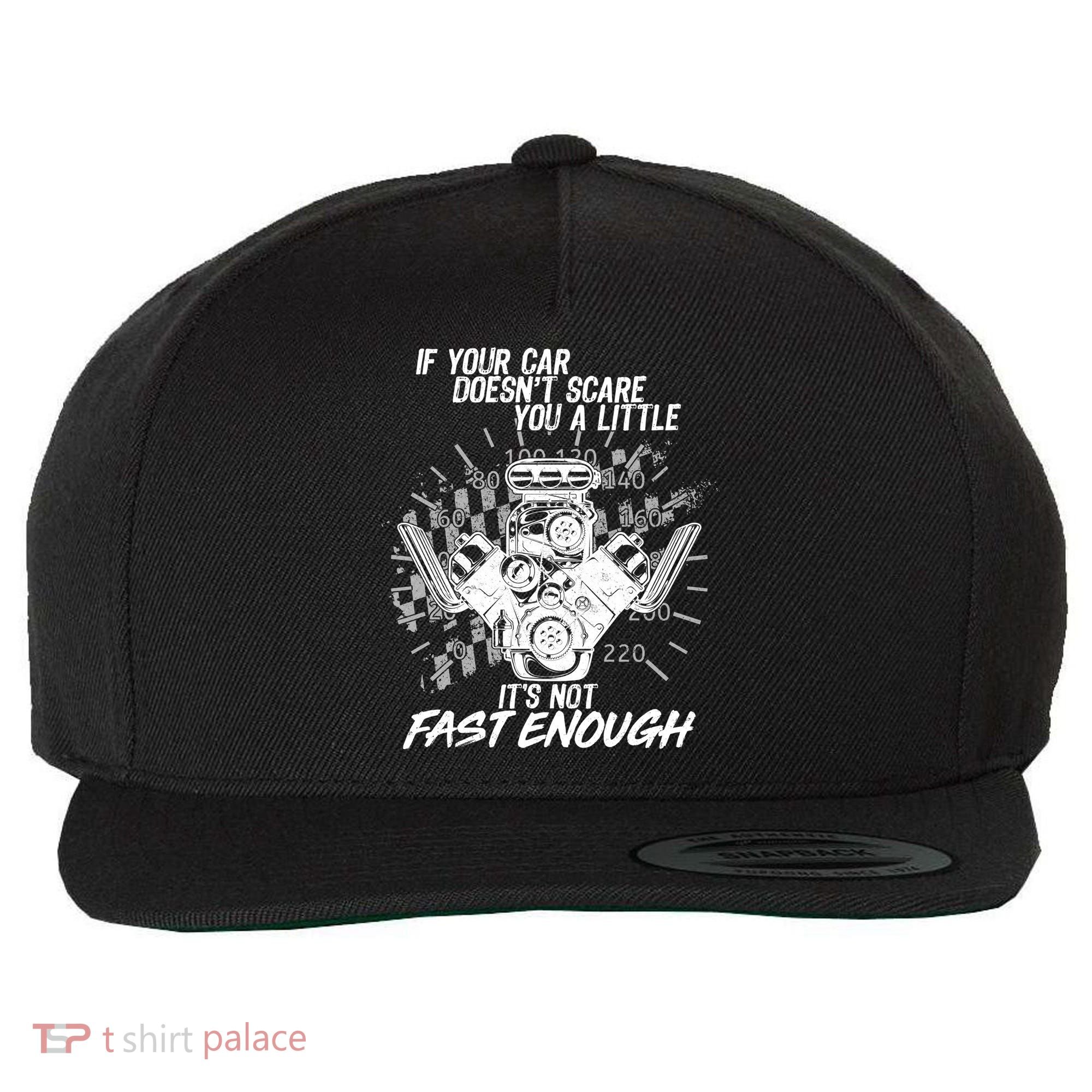 If Your Car Never Scares You t's Not Fast Enough  Wool Snapback Cap