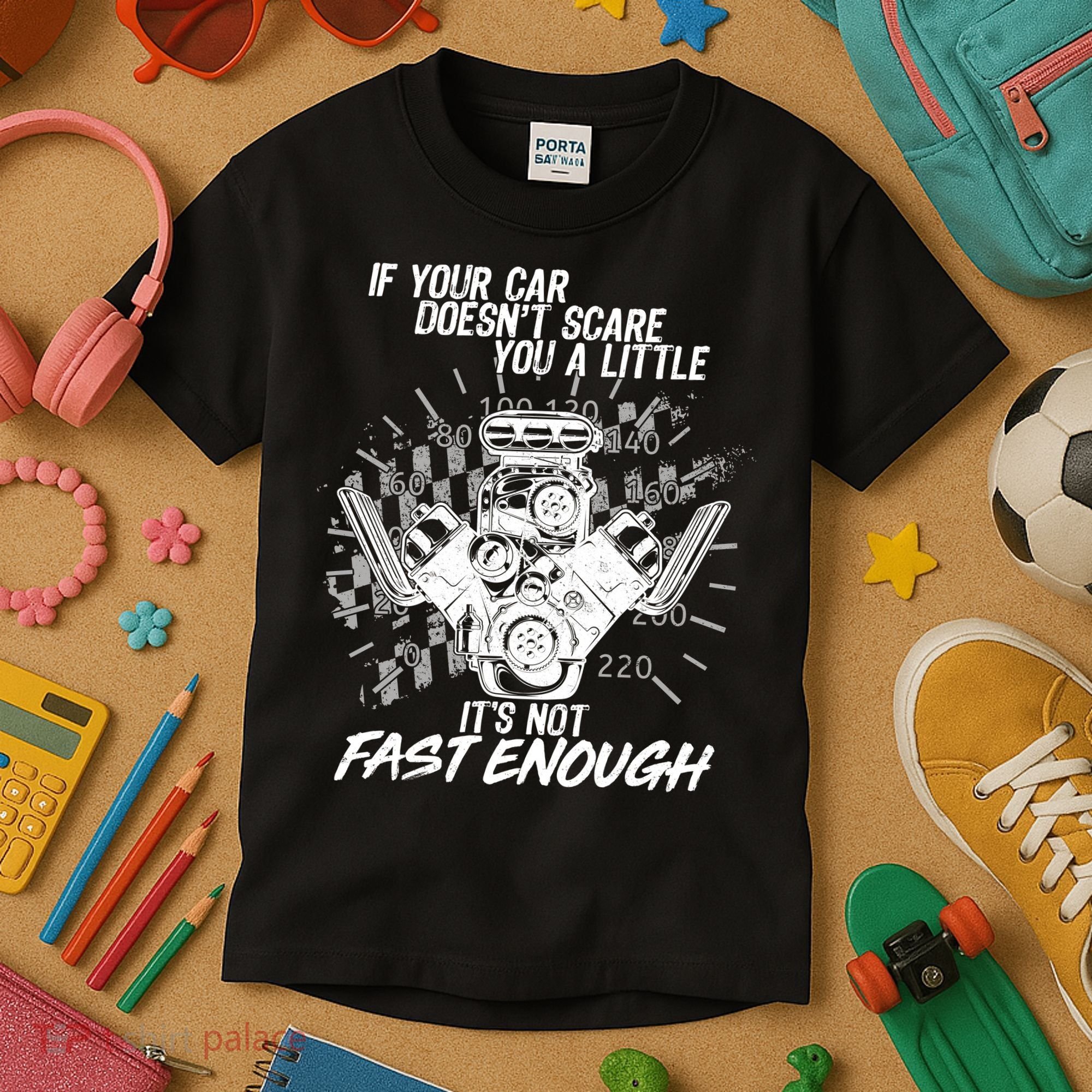 If Your Car Never Scares You t's Not Fast Enough  Kids T-Shirt