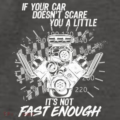 If Your Car Never Scares You t's Not Fast Enough  Vector Backpack