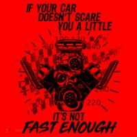 If Your Car Never Scares You t's Not Fast Enough  Santa Hat thumb 1