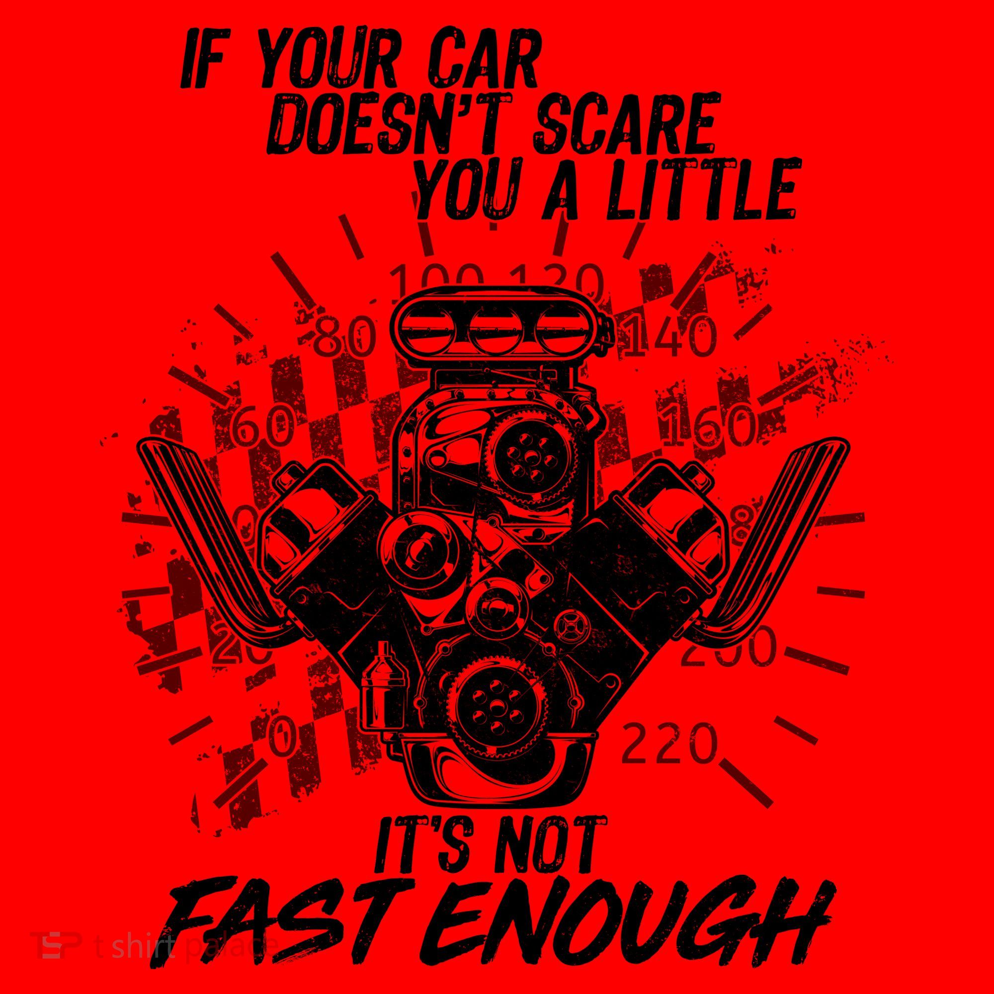 If Your Car Never Scares You t's Not Fast Enough  Santa Hat