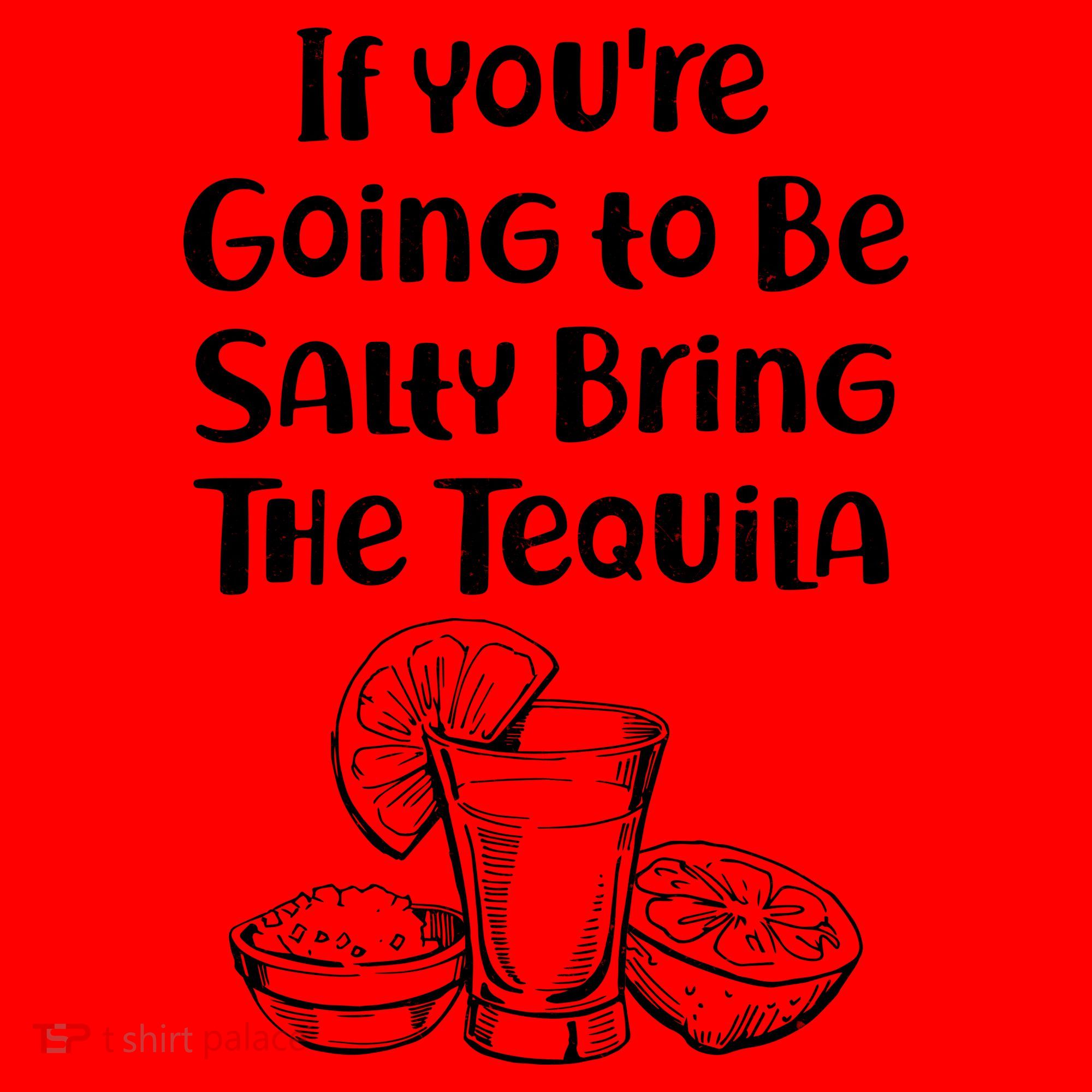 If You're Going To Be Salty Bring The Tequila Santa Hat