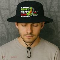 If You're Happy and You Know It Clap Your Hands T-Rex Bucket Hat thumb 2