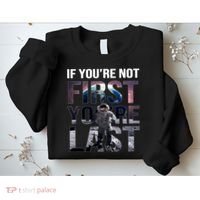 If You're Not First You're Last American Astronaut Sweatshirt thumb 2