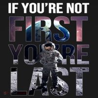 If You're Not First You're Last American Astronaut Toddler Hoodie thumb 2
