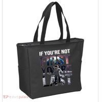 If You're Not First You're Last American Astronaut Tote Bag thumb 2