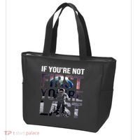 If You're Not First You're Last American Astronaut Tote Bag thumb 3