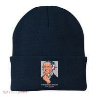 If You're Not First You're Last Probably George Washington Beanie thumb 0