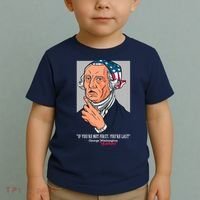If You're Not First You're Last Probably George Washington Toddler T-Shirt thumb 2