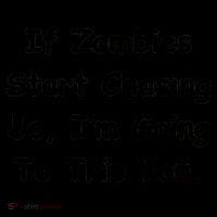 If Zombies Chase Us I'm Tripping You Coffee Mug thumb 5