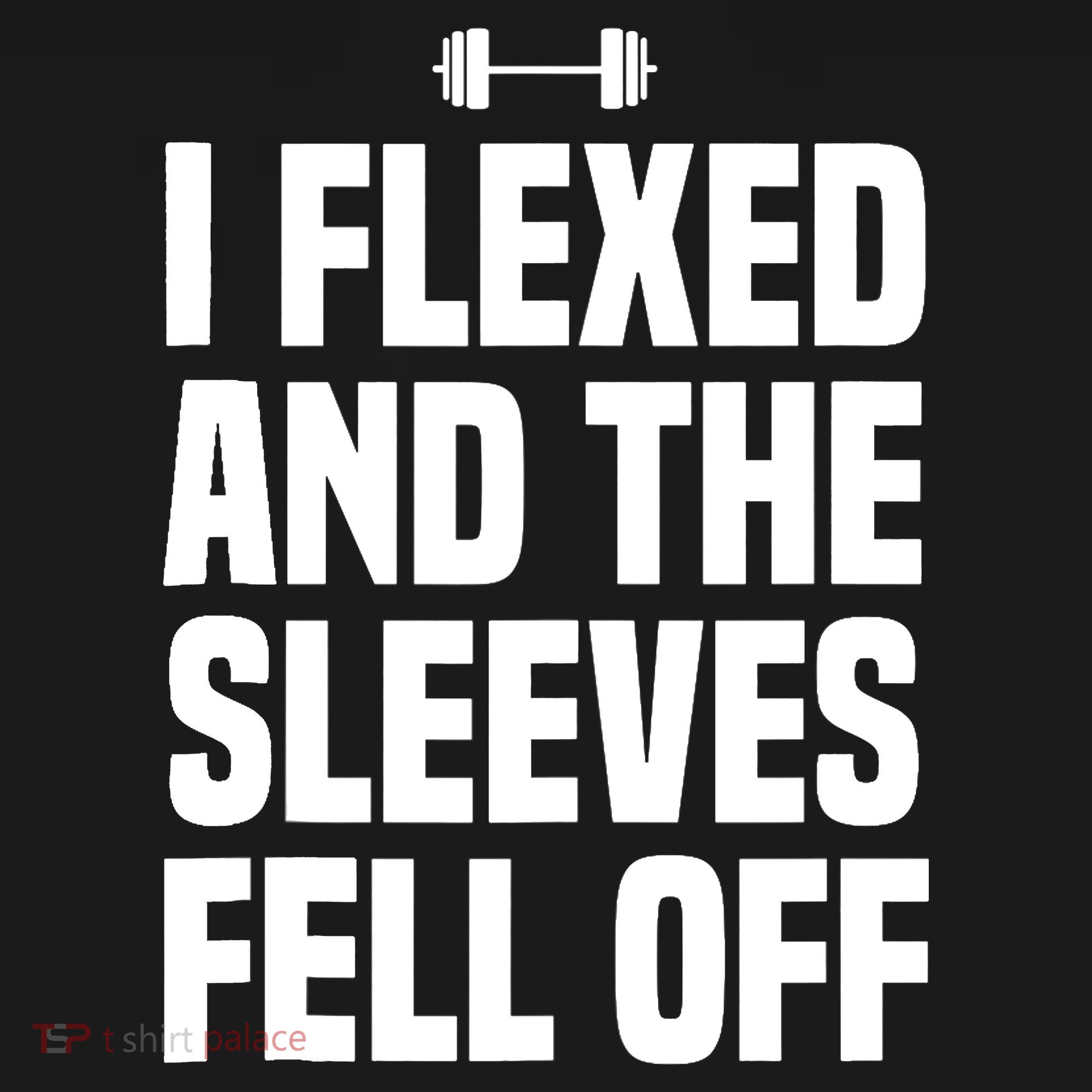 I Flexed And The Sleeves Fell Off Funny Gym Workout Tank Top Ornament