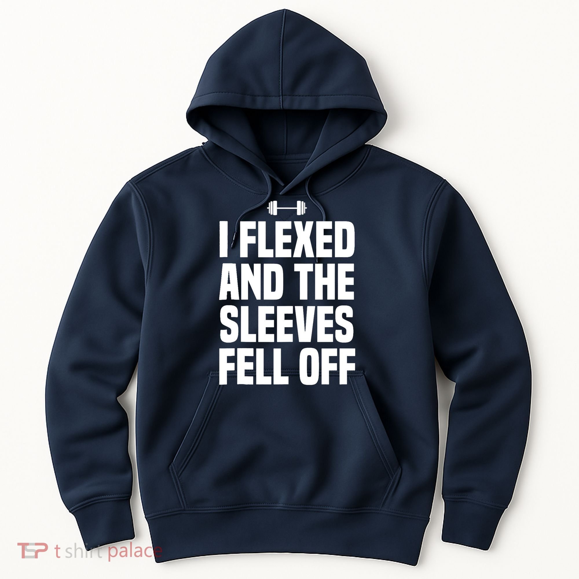 I Flexed And The Sleeves Fell Off Funny Gym Workout Tank Top Hoodie