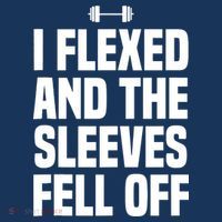 I Flexed And The Sleeves Fell Off Funny Gym Workout Tank Top Women's Hoodie thumb 2