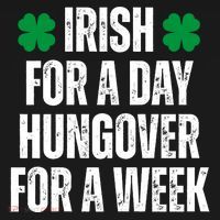 Irish For A Day Hungover For A Week St Patricks Day Funny Toddler Hoodie thumb 2