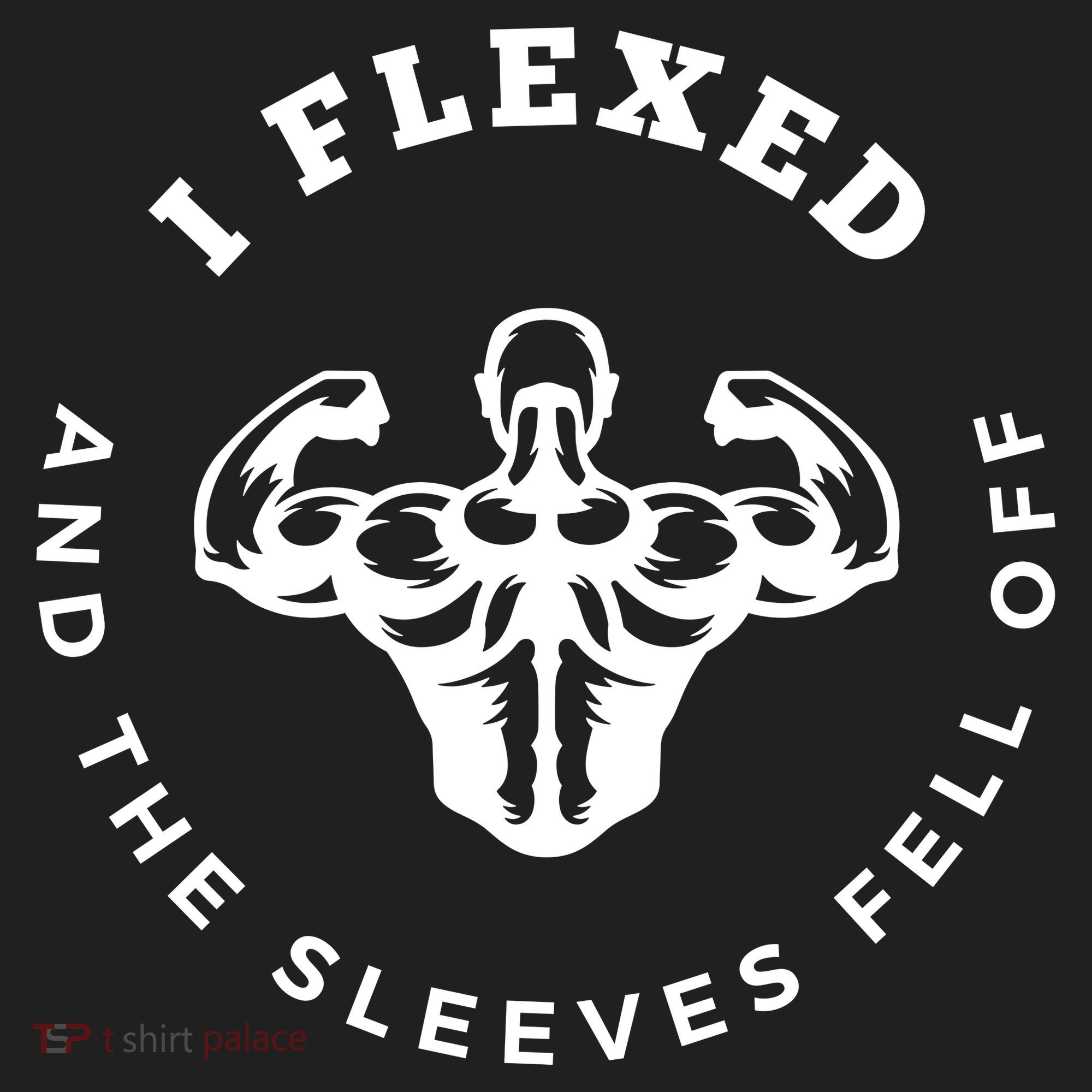 I Flexed And The Sleeves Fell Off Funny Gym Workout Beanie