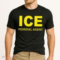 Ice Federal Agent Us Border Patrol Cooling Performance Crew T-Shirt thumb 2