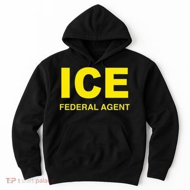 Ice Federal Agent Us Border Patrol Hoodie