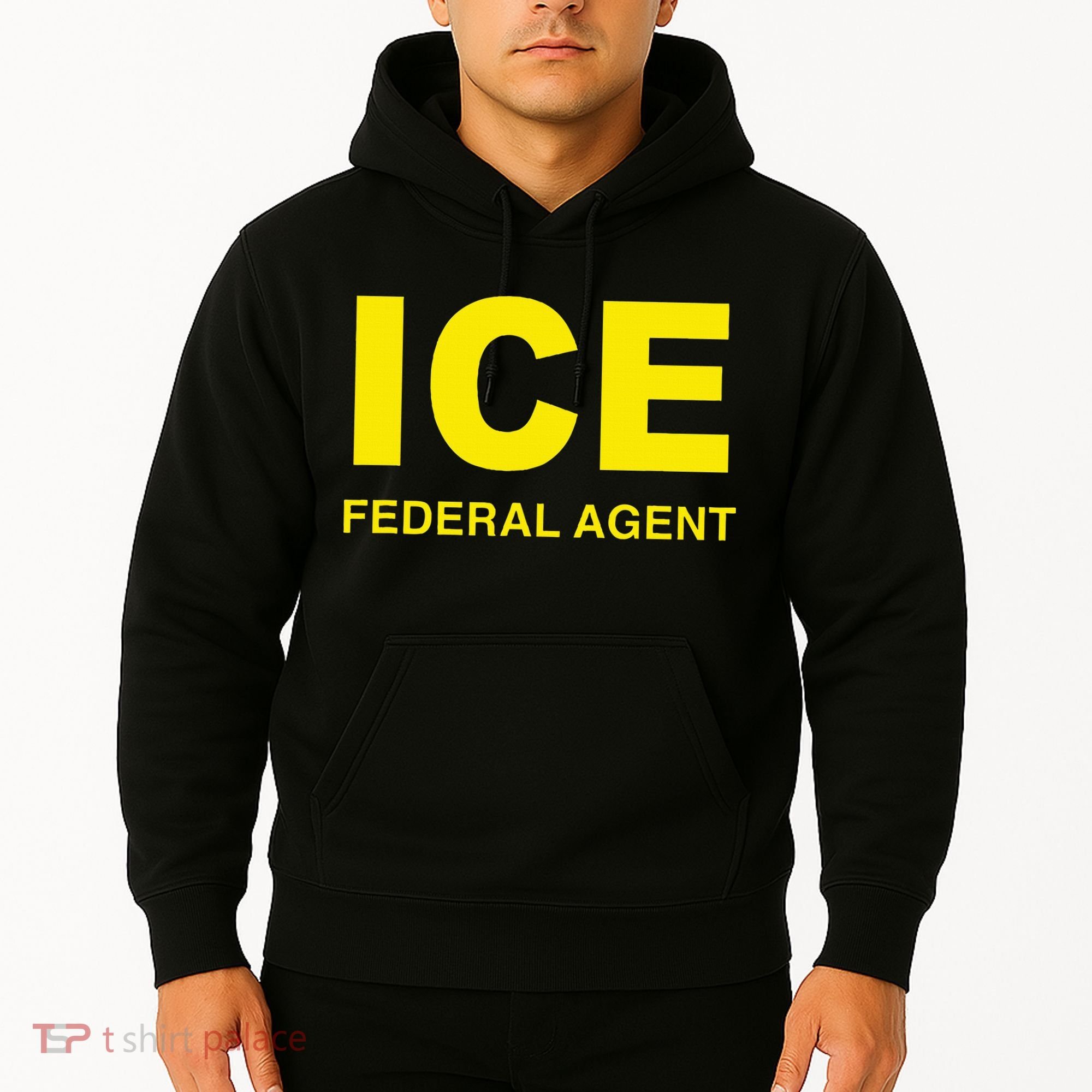 Ice Federal Agent Us Border Patrol Hoodie