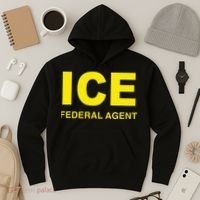 Ice Federal Agent Us Border Patrol Hoodie thumb 3