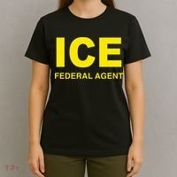 Ice Federal Agent Us Border Patrol T-Shirt thumb 4
