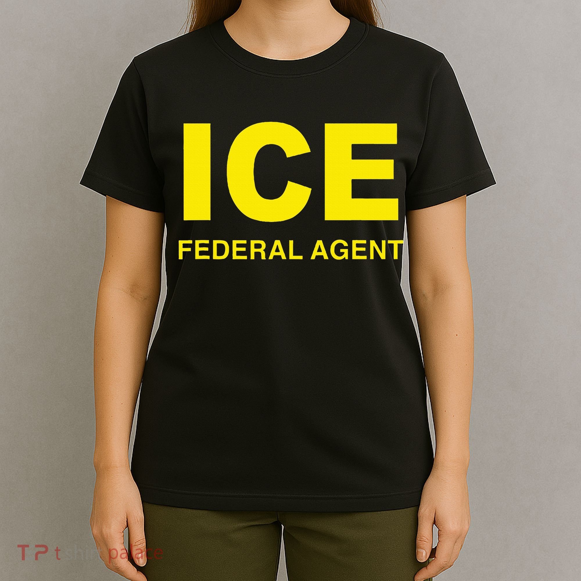 Ice Federal Agent Us Border Patrol T-Shirt