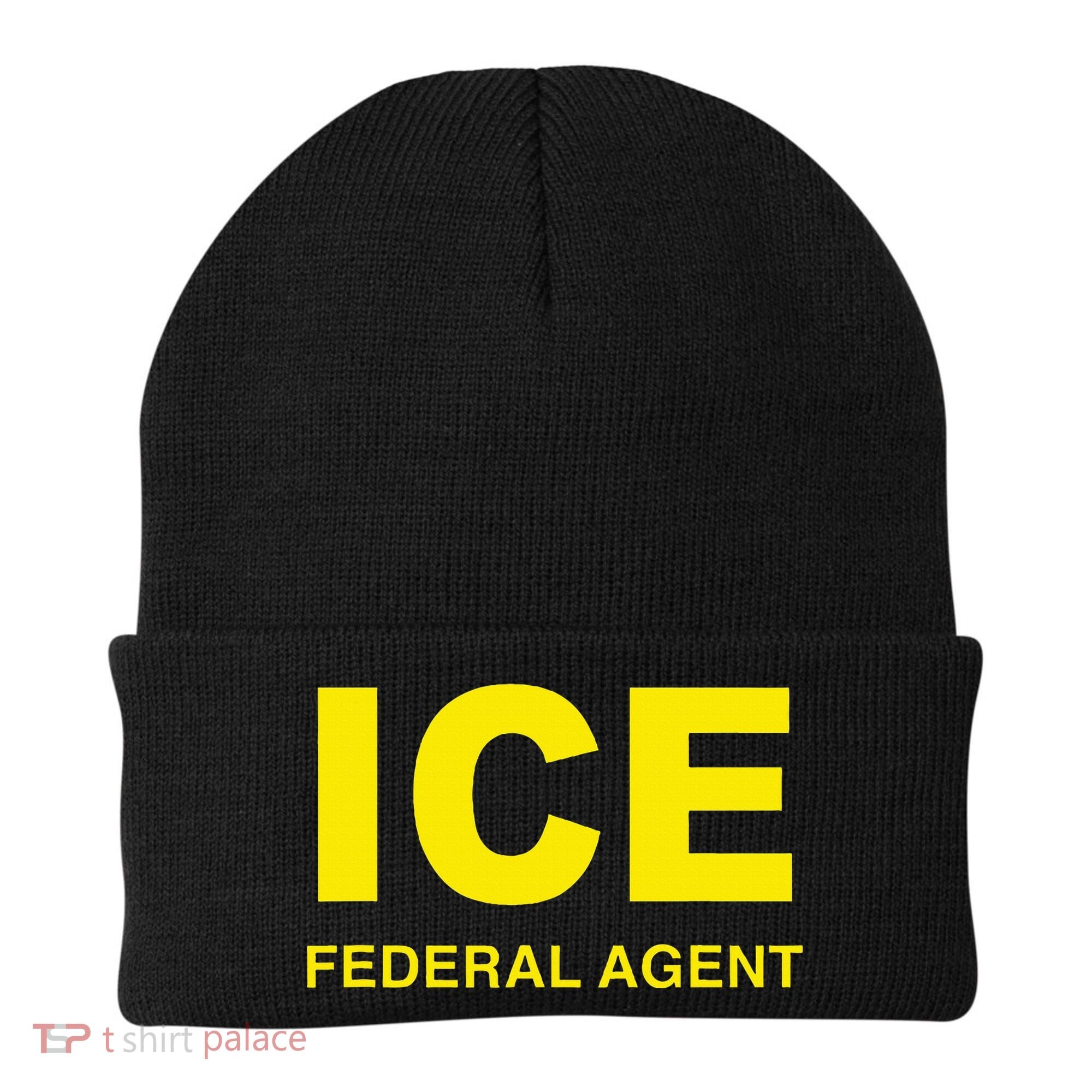 Ice Federal Agent Us Border Patrol Beanie