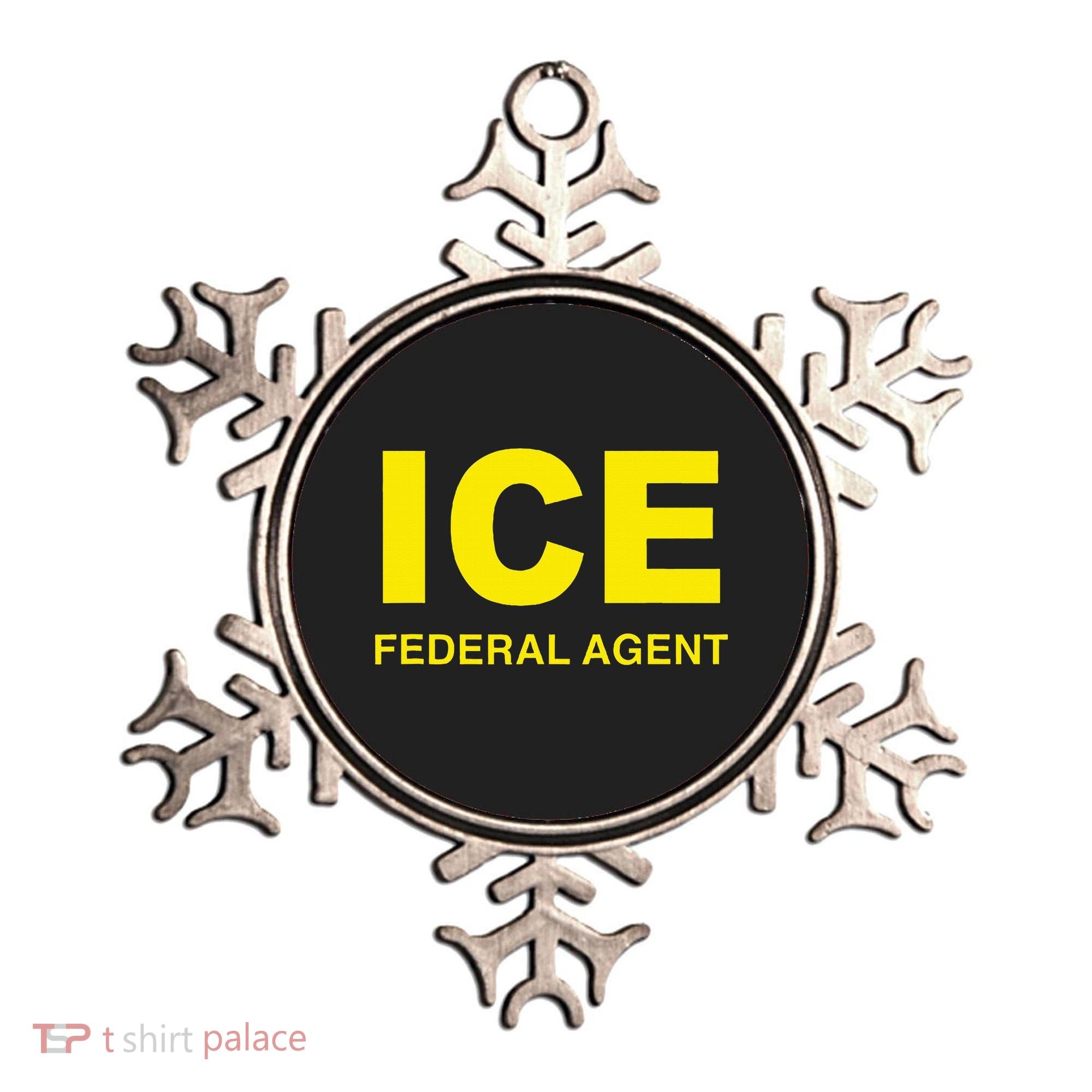 Ice Federal Agent Us Border Patrol Ornament