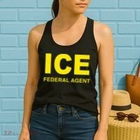 Ice Federal Agent Us Border Patrol Women's Tank Top thumb 2