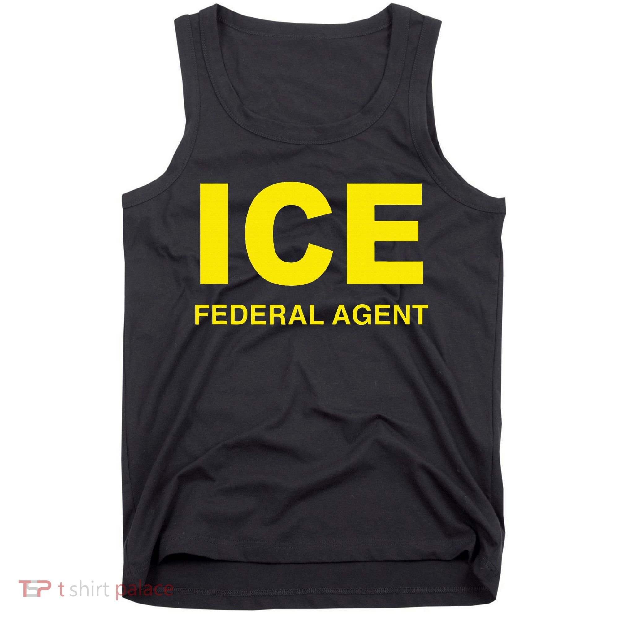 Ice Federal Agent Us Border Patrol Tank Top
