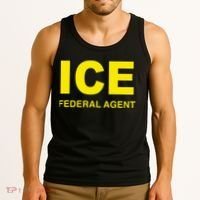 Ice Federal Agent Us Border Patrol Tank Top thumb 3