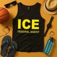 Ice Federal Agent Us Border Patrol Tank Top thumb 4