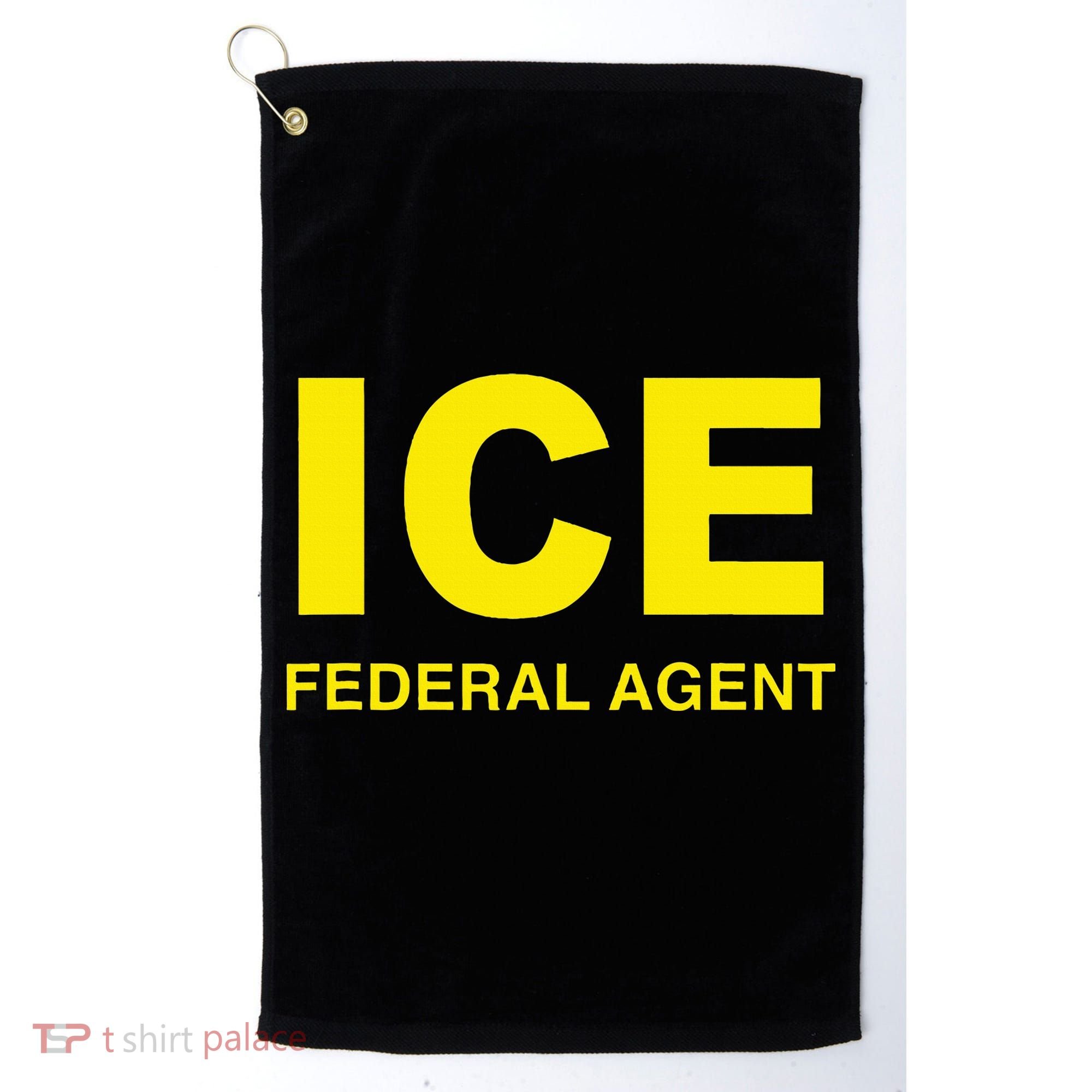 Ice Federal Agent Us Border Patrol Golf Towel