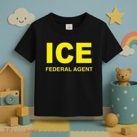 Ice Federal Agent Us Border Patrol Toddler T-Shirt thumb 3