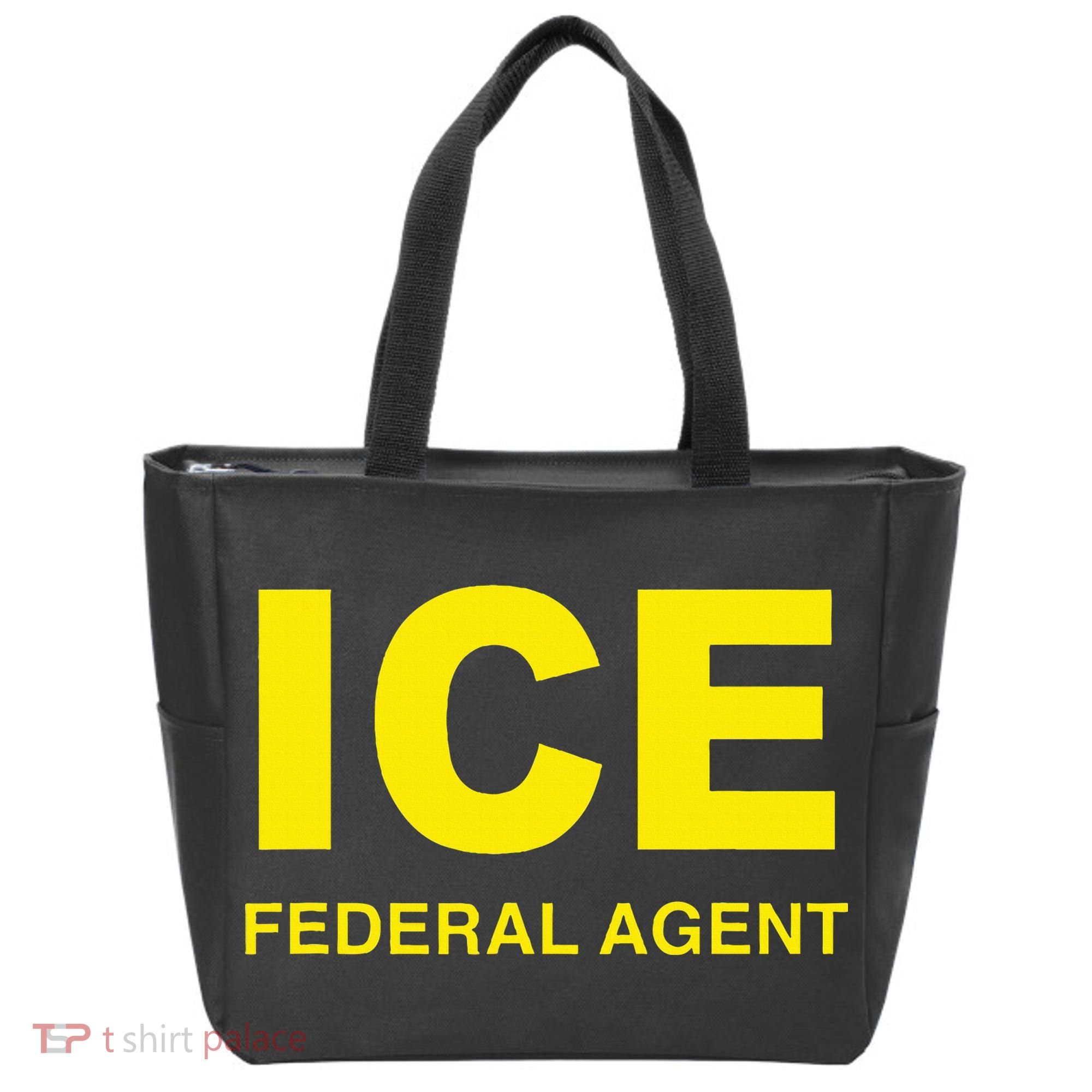 Ice Federal Agent Us Border Patrol Tote Bag