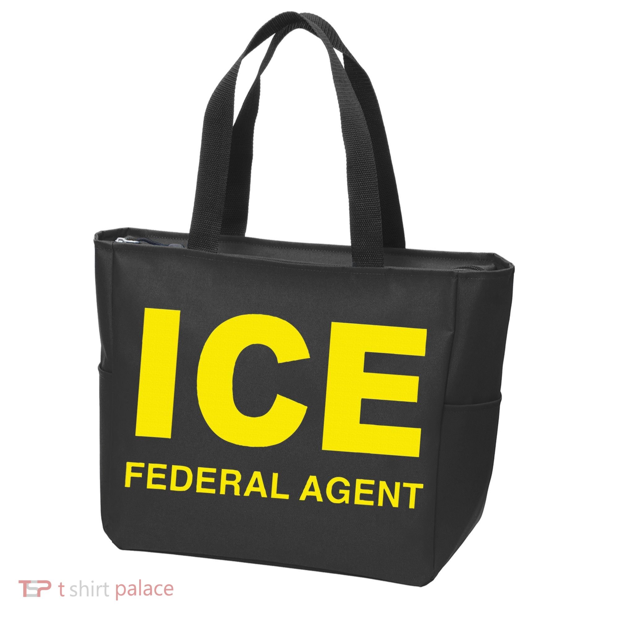 Ice Federal Agent Us Border Patrol Tote Bag