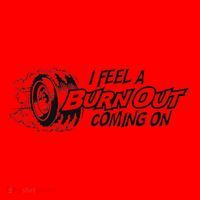 I Feel A Burn Out Coming On Santa Hat thumb 1