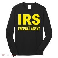 Irs Federal Agent Uniform Costume Long Sleeve Shirt thumb 0