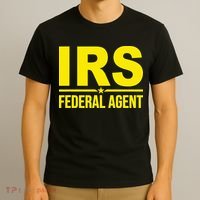 Irs Federal Agent Uniform Costume T-Shirt thumb 3