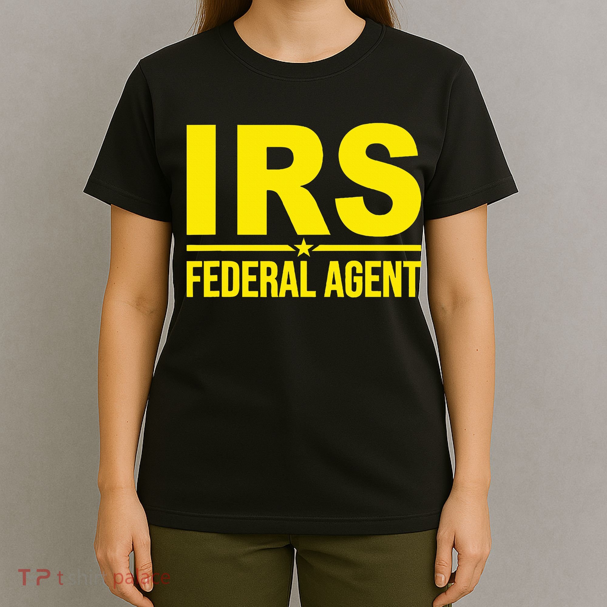 Irs Federal Agent Uniform Costume T-Shirt