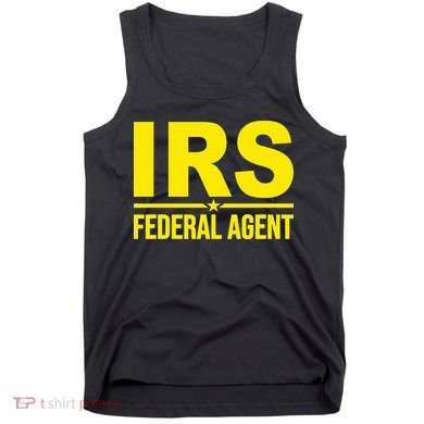 Irs Federal Agent Uniform Costume Tank Top