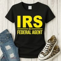 Irs Federal Agent Uniform Costume Women's T-Shirt thumb 3