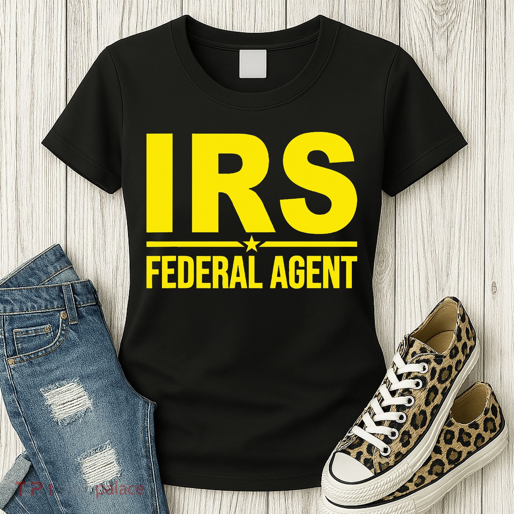 Irs Federal Agent Uniform Costume Women's T-Shirt