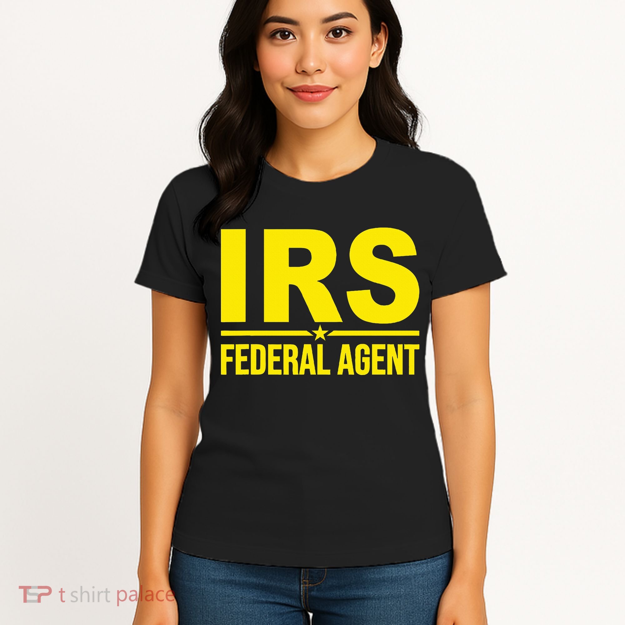 Irs Federal Agent Uniform Costume Women's T-Shirt