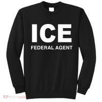Ice Federal Agent Halloween Costume Police Immigration Sweatshirt thumb 0