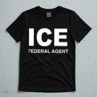 Ice Federal Agent Halloween Costume Police Immigration T-Shirt thumb 5